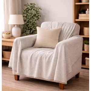 ΡΙΧΤΑΡΙ POLYCOTTON JACQUARD 130x170cm Νο 3472-1 - Image 1