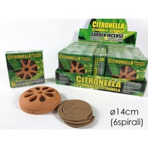 ΦΙΔΑΚΙ CITRONELLA ΜΕ ΠΗΛΙΝΗ ΒΑΣΗ ΣΕΤ 10ΤΜΧ - Image 1