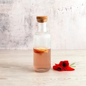 ΜΠΟΥΚΑΛΙ ΓΥΑΛΙΝΟ ΑΝΑΓΛΥΦΟ ΜΕ ΚΑΠΑΚΙ ΦΕΛΛΟΥ 1L No54139 - Image 2