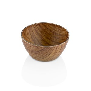 ΜΠΩΛ ΠΛΑΣΤΙΚΟ ΤΥΠΟΥ ΞΥΛΟ ΣΤΡΟΓΓΥΛΟ No10221 8.5x4.5cm VIOSARP - Image 1