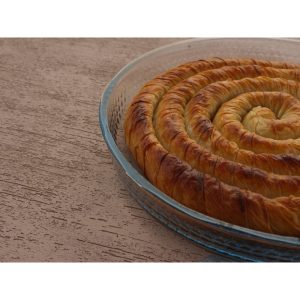 ΠΥΡΙΜΑΧΟ ΣΚΕΥΟΣ ΓΥΑΛΙΝΟ ΣΤΡΟΓΓΥΛΟ 26cm No45044 VIOSARP - Image 3