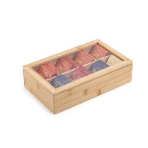 ΚΟΥΤΙ BAMBOO ΓΙΑ ΦΑΚΕΛΑΚΙΑ ΤΣΑΓΙΟΥ 28,7x17x7,8cm NoKT200045AB - Image 1
