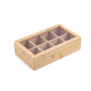ΚΟΥΤΙ BAMBOO ΓΙΑ ΦΑΚΕΛΑΚΙΑ ΤΣΑΓΙΟΥ 28,7x17x7,8cm NoKT200045AB - Image 2