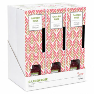ΑΡΩΜΑΤΙΚΟ ΧΩΡΟΥ ΜΕ STICKS GARDEN ROSE 100ml - Image 2