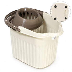 ΚΟΥΒΑΣ  ΣΦΟΥΓΓΑΡΙΣΜΑΤΟΣ ΜΕ ΣΤΙΦΤΗ ΟΒΑΛ STRIPED 15L Y-397 - Image 1